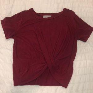 Maroon Top